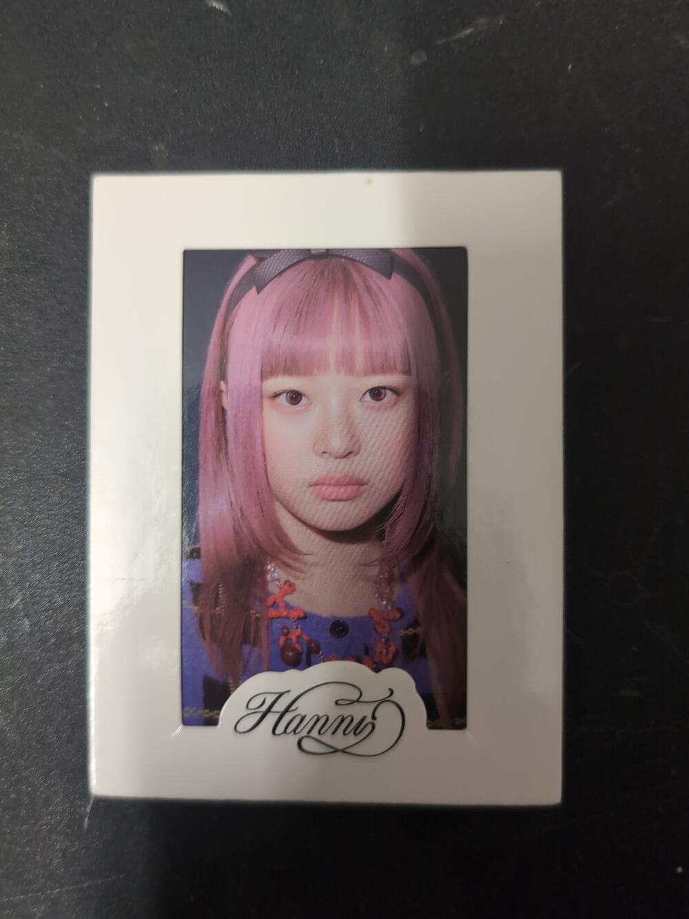 NewJeans Hanni OMG Photocard Frame Weverse Global Photo & Frame Only